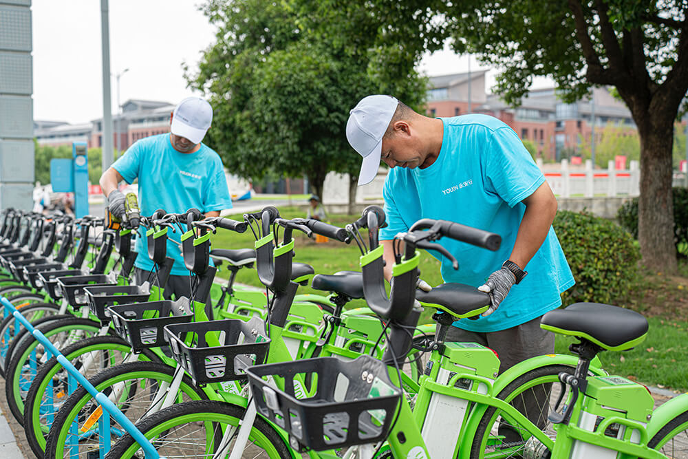 共享助力車(chē)運營(yíng)團隊成立“國慶專(zhuān)班”保障市民出行